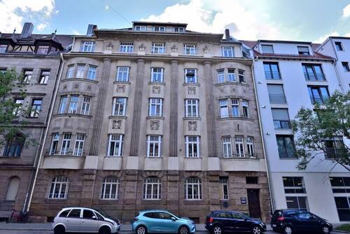 Ansicht Haus - Rarität in Fürth, 5 Zimmer Wohnung im denkmalgeschütztem Haus