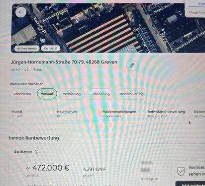 Wertermittlung Immoscout24 ! - 5 Zimmer Reihenmittelhaus in Greven