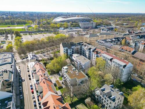Weitblick über das Wohnumfeld - 