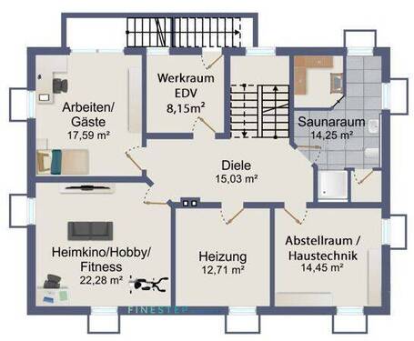 UNTERGESCHOSS - 