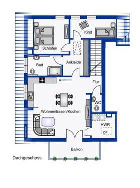 Dachgeschoss - 