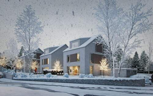 Ansicht Gesamtprojekt - 6 Zimmer Einfamilienhaus zum Kaufen in Nürtingen