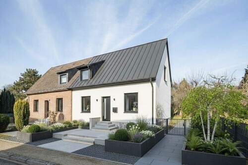 Ansicht - KI-Visualisierung - 4 Zimmer Doppelhaushälfte zum Kaufen in Neuss