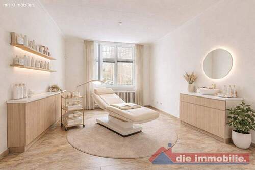 Kosmetikstudio_2 mit KI möbliert - 
