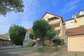 Fassade hinten 1 - 7-Parteienhaus mit 7 Garagen im beliebten Mannheimer Feudenheim