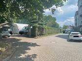 Zufahrt Grundstück und Blickrichtung Töpferstraße - Grundstück in Uetersen zum Kaufen