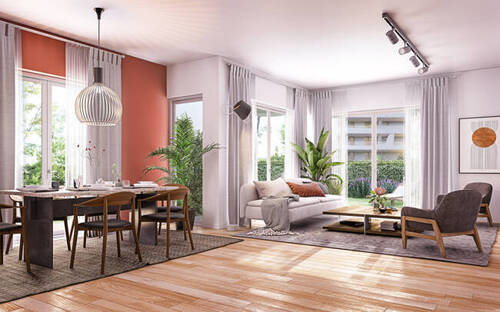 Shape Wohnbeispiel - 4 Zimmer Etagenwohnung in Frankfurt am Main