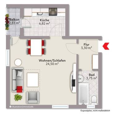 Wohnung - 