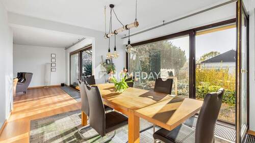 EG Esszimmer 2 - Wohnen mit Weitblick - Großzügiges Einfamilienhaus auf sonnigem Traumgrundstück in Wierthe