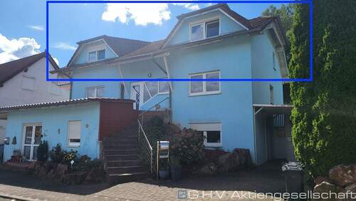 OABBS5 Bilder 04.09.2025 Nr. 4 RF - huge apartment in Oberarnbach 2Br, open living-room, 2 balconies