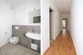 Blick in das WC / Flur - 