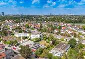Luftbildaufnahme - 4 Zimmer Bungalow zum Kaufen in München