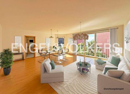 Bild 1 - Lichtdurchflutete 4-Zimmer-Wohnung mit Balkon und Stellplatz in attraktiver Lage