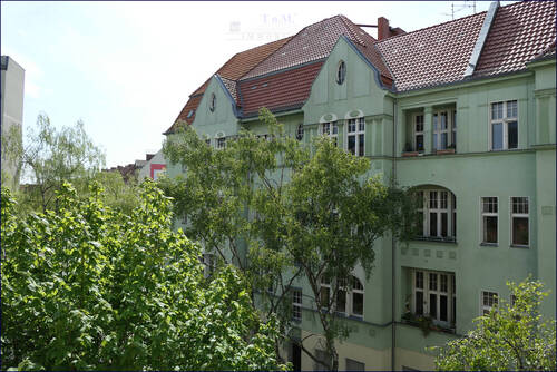 Ausblick Wintergarten nach links - 3 Zimmer Etagenwohnung zum Kaufen in Berlin / Friedenau