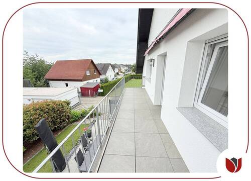 Balkon mit 2 Markisen - 