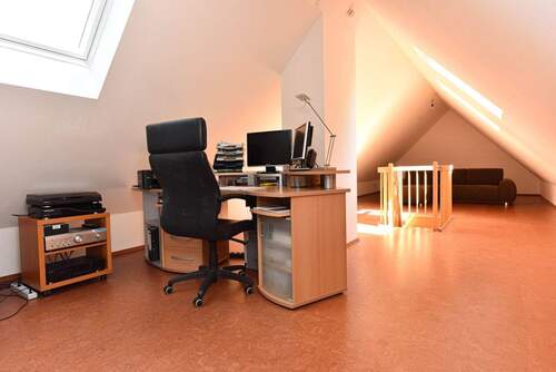 wohnlich ausgebauter Dachboden - 