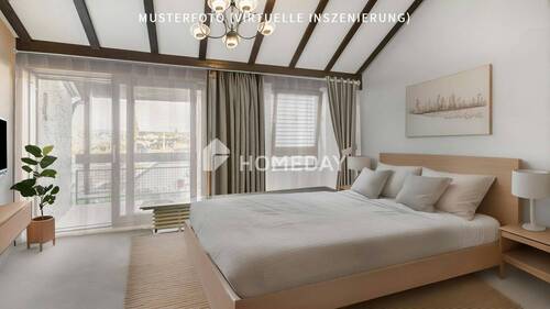 1. OG Schlafzimmer 1 1-Musterfoto (virtuelle Inszenierung)2 - 