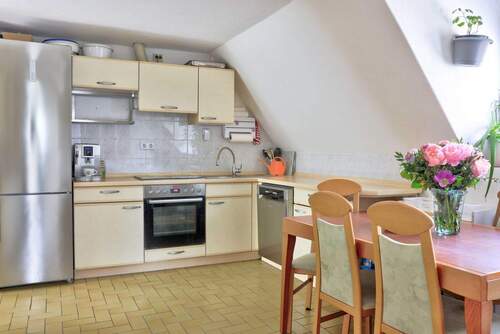 Küche im Dachgeschoss - 