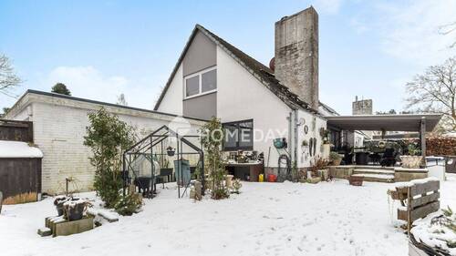 Außenansicht 1 - 5 Zimmer Doppelhaushälfte in Worpswede