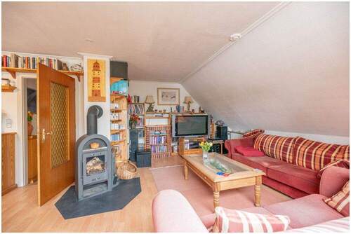 Wohnzimmer im Dachgeschoss - 