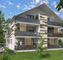 Natürlich aus Holz: Wohnung EG2: Lichtdurchflutete, wohngesunde 3 Zimmerwohnung in Bodman-Ludwigshafen im Erdgeschoss