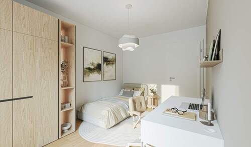 Visualisierung Gast / Kind - Beispielwohnung - 2 Zimmer Etagenwohnung in Münster