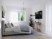 Visualisierung Schlafzimmer - Etagenwohnung mit 50,20 m&sup2; in Falkensee zum Kaufen