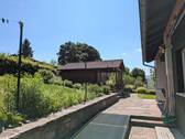 Gartenhütte und Terrasse - 