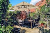 Dachterrasse 1.OG - Historisches Wohn- und Geschäftshaus mit WEG-Aufteilung in Tübingens Altstadt
