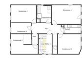 Grundriss Skizze 1. OG - 
