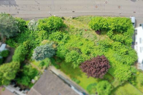 Draufsicht - Exklusives Baugrundstück mit Weitblick in sonniger Hanglage
