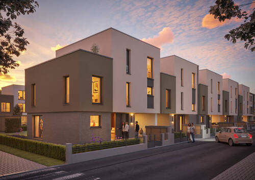 TopTen - Straßenansicht - Platz für die GANZ GROSSE Familie: 5 Schlafzimmer - 3 Bäder - 2 Terrassen - Garten in Südausrichtung