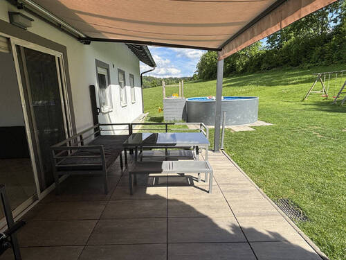 sonnige Terrasse - 