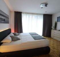 Modern Möbliertes Apartment direkt am Rhein mit Terrasse - Mainz Weisenau