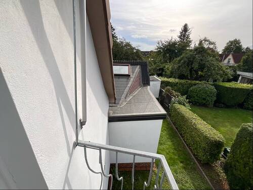 Blick vom Balkon - Einfamilienhaus mit 136,00 m&sup2; in Pinneberg zum Kaufen