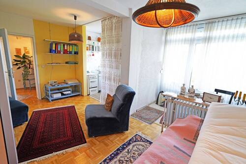 Wohn- und Schlafbereich Apartment Obergeschoss - 