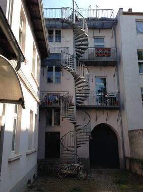 Balkonanlage - 1 Zimmer Etagenwohnung zur Miete in Bernburg