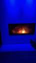 Kamin mit Licht - 