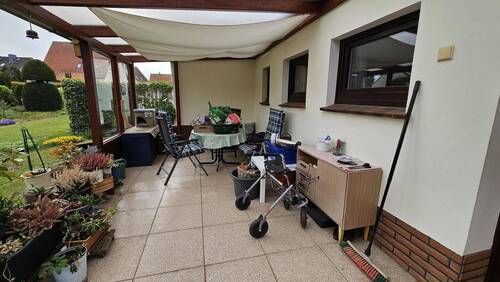 18 m² große Süd-Terrasse - 