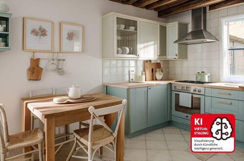 Küche mit Essplatz - 