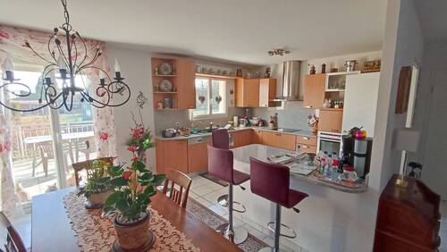 Essbereich/ Küche - 4 Zimmer Doppelhaushälfte zum Kaufen in Villing