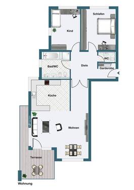 Erdgeschoss - 