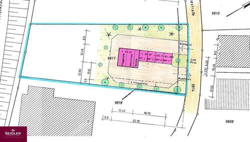 Ausschnitt Lageplan - 