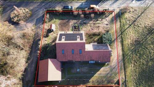 Draufsicht Nord - 6 Zimmer Einfamilienhaus in Darmstadt