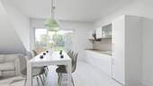 Visualisierung 1. DG Küche - 5 Zimmer Etagenwohnung in Rottenburg