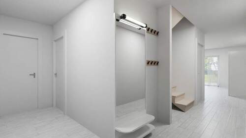 Visualisierung 1. DG Flur - 