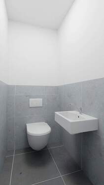 Visualisierung 1. DG Gäste-WC - 
