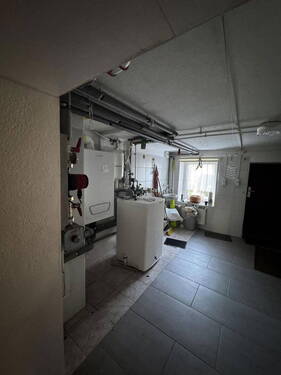 Heizungsraum im Keller - 
