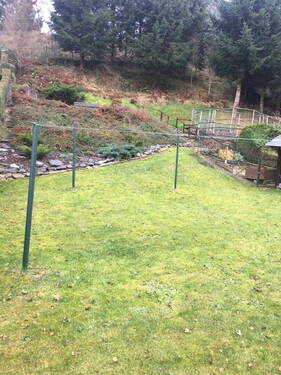 Eigener Wascheplatz im Garten - 