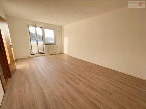 Wohnzimmer - Etagenwohnung mit 55,00 m² in Lößnitz zur Miete
